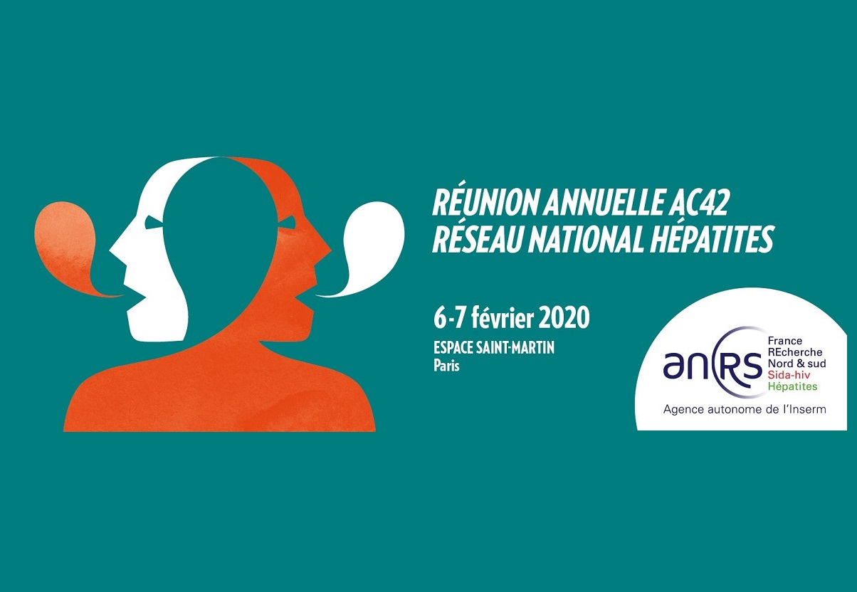 Logo Réunion annuelle AC42 réseau national hépatites